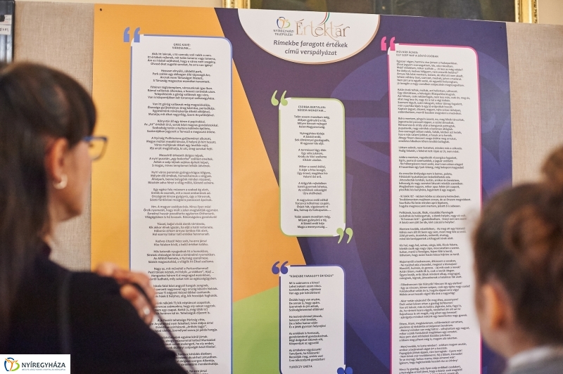 Rímekbe faragott értékek - fotó Szarka Lajos