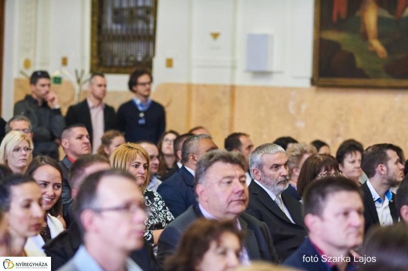 Ünnepség a Megyeházán - fotó Szarka Lajos