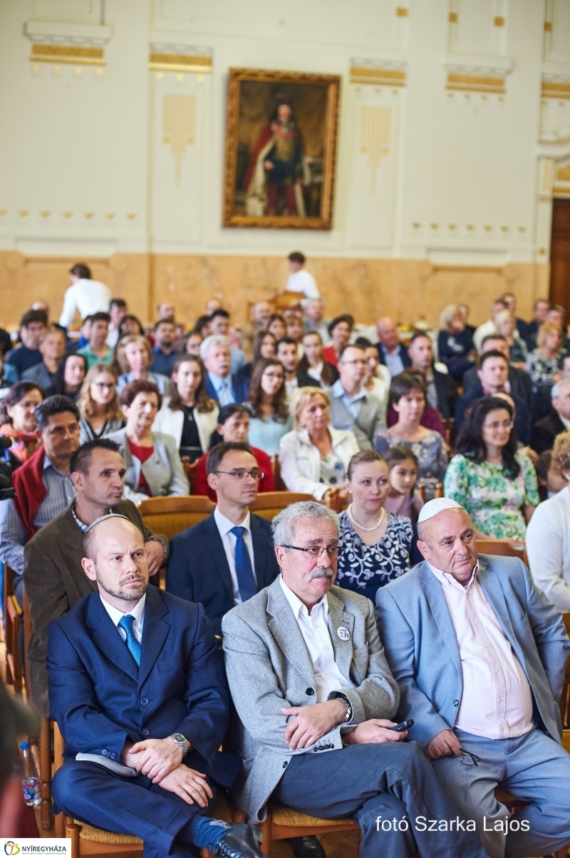 Ünnepség a Megyeházán - fotó Szarka Lajos