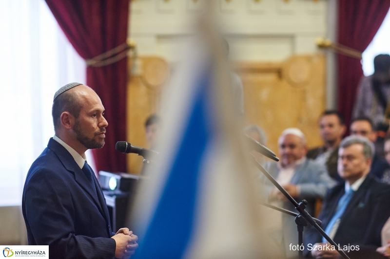 Ünnepség a Megyeházán - fotó Szarka Lajos