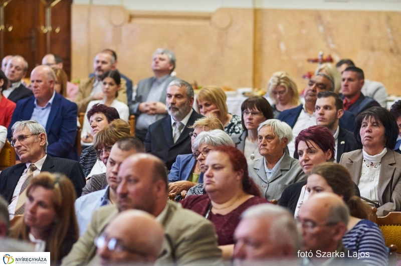 Ünnepség a Megyeházán - fotó Szarka Lajos