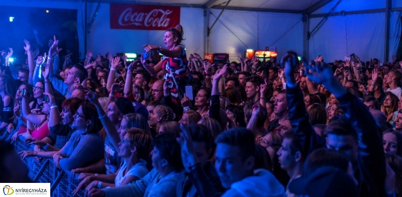 Fergeteges Majka&Curtis koncert a FŐHE színpadán - fotó Kohut Árpád