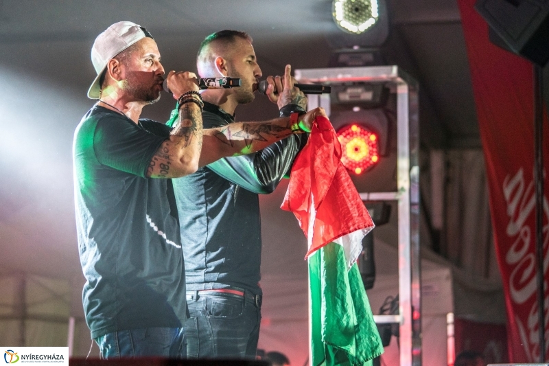 Fergeteges Majka&Curtis koncert a FŐHE színpadán - fotó Kohut Árpád