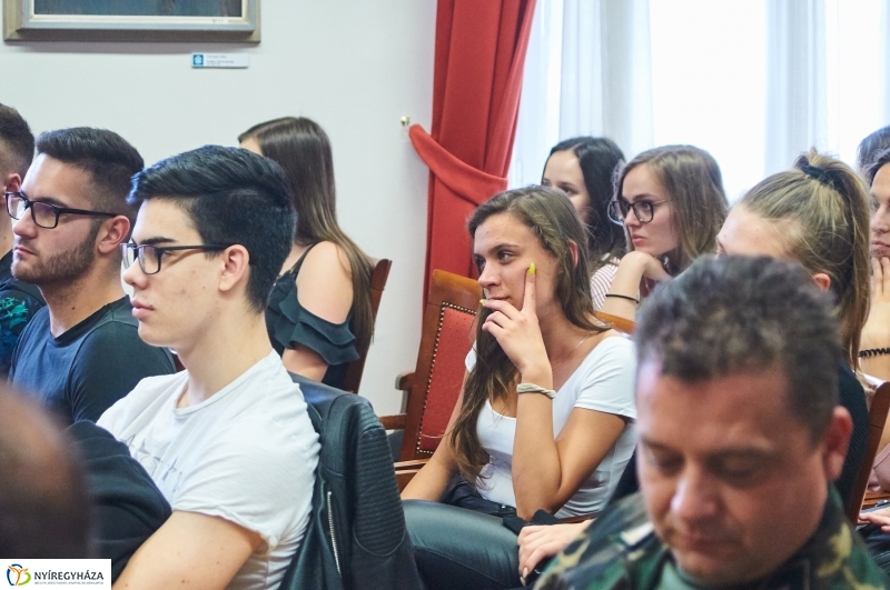 Honvédségi előadás a múzeumban - fotó Szarka Lajos