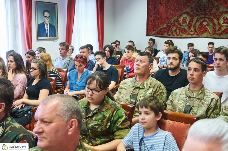 Honvédségi előadás a múzeumban - fotó Szarka Lajos