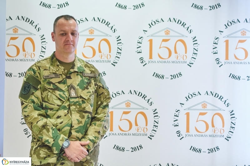 Honvédségi előadás a múzeumban - fotó Szarka Lajos