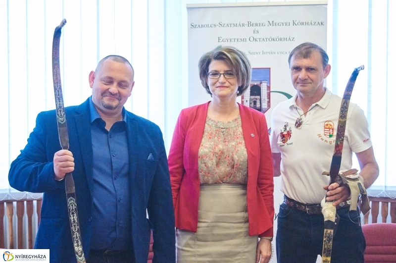 Mónus József adománya - fotó Szarka Lajos