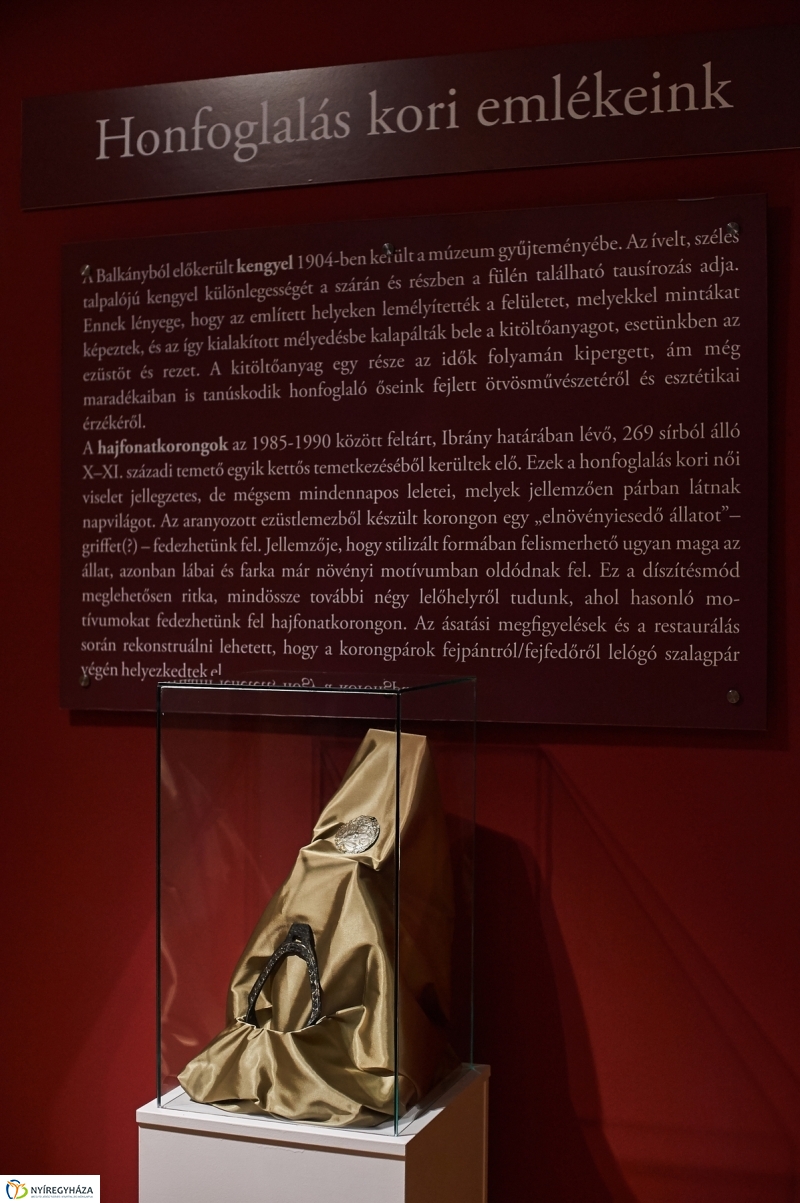 Kamarakiállítás a múzeumban - fotó Szarka Lajos