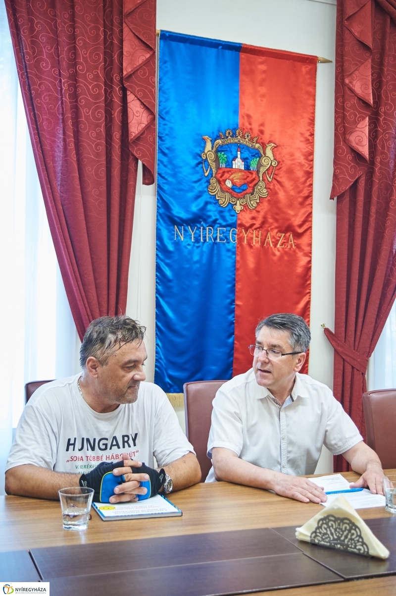 Zeley József Nyíregyházán - fotó Szarka Lajos