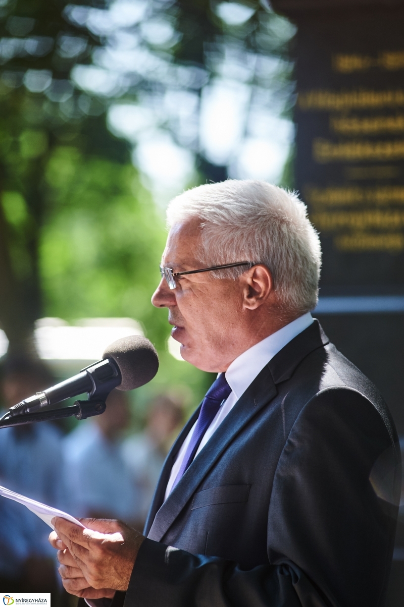Emlékezés a Hősök Temetőjében - fotó Szarka Lajos