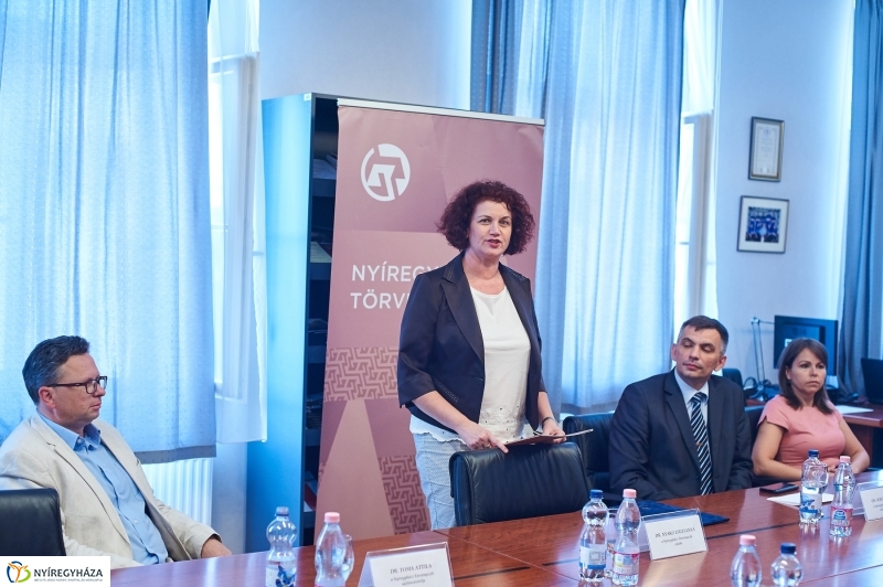 Törvényszéki sajtószóvivő - fotó Szarka Lajos