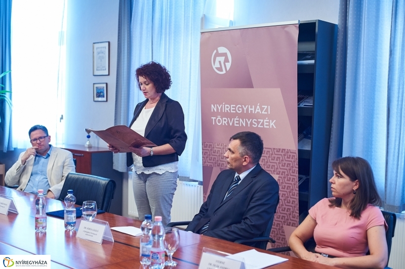 Törvényszéki sajtószóvivő - fotó Szarka Lajos