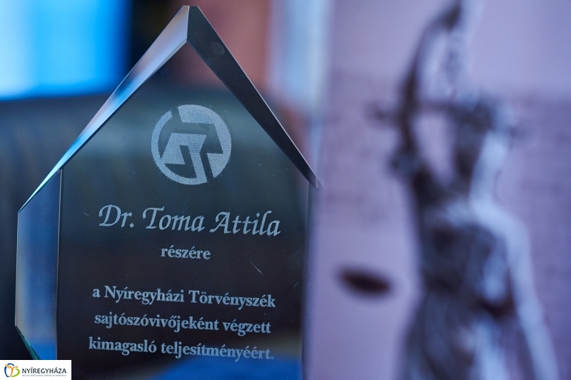 Törvényszéki sajtószóvivő - fotó Szarka Lajos