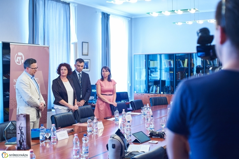 Törvényszéki sajtószóvivő - fotó Szarka Lajos