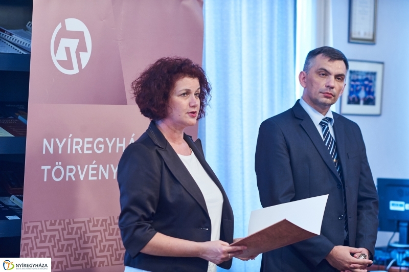 Törvényszéki sajtószóvivő - fotó Szarka Lajos