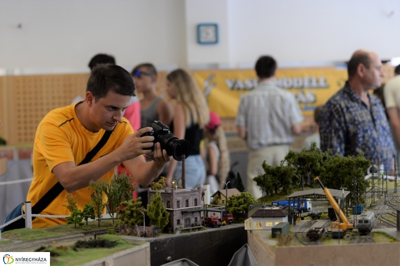 Vasútmodell és Mozdonykiállítás Nyíregyházán - fotó Trifonov Éva