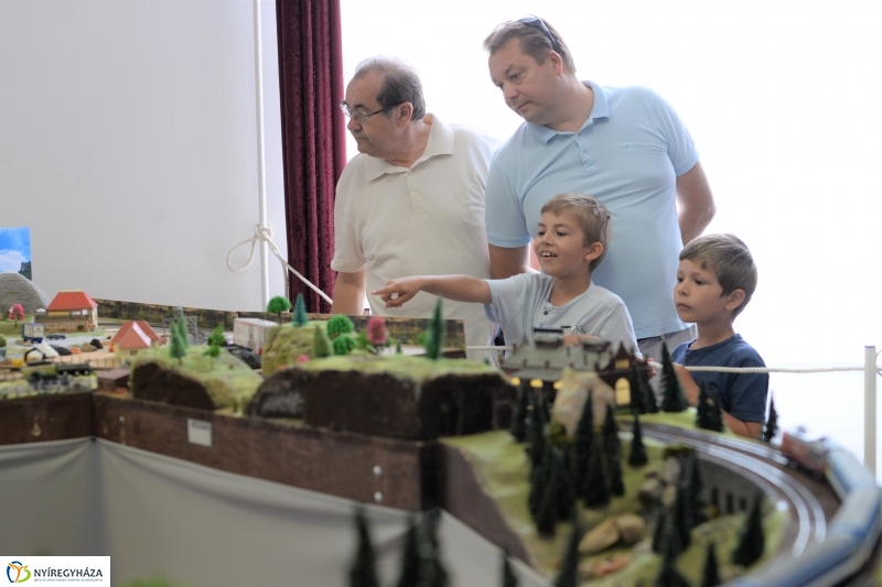 Vasútmodell és Mozdonykiállítás Nyíregyházán - fotó Trifonov Éva