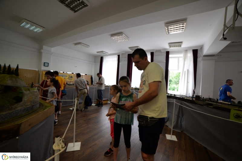 Vasútmodell és Mozdonykiállítás Nyíregyházán - fotó Trifonov Éva