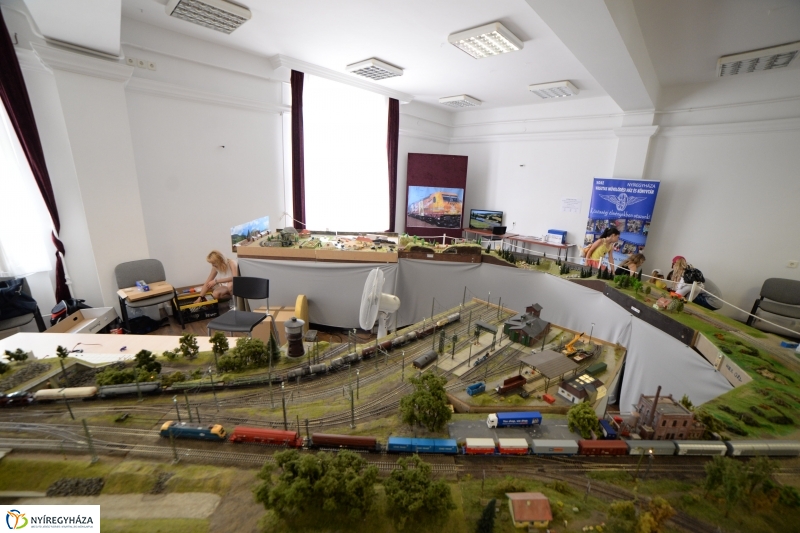 Vasútmodell és Mozdonykiállítás Nyíregyházán - fotó Trifonov Éva
