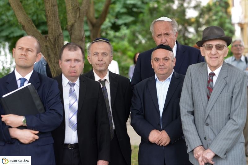 Holokauszt megemlékezés Nyíregyházán 2018 - fotó Trifonov Éva