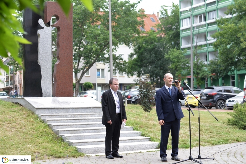Holokauszt megemlékezés Nyíregyházán 2018 - fotó Trifonov Éva