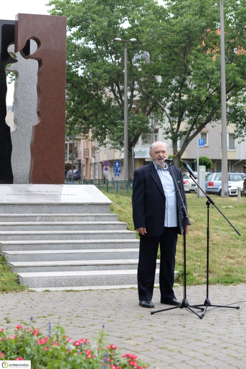 Holokauszt megemlékezés Nyíregyházán 2018 - fotó Trifonov Éva