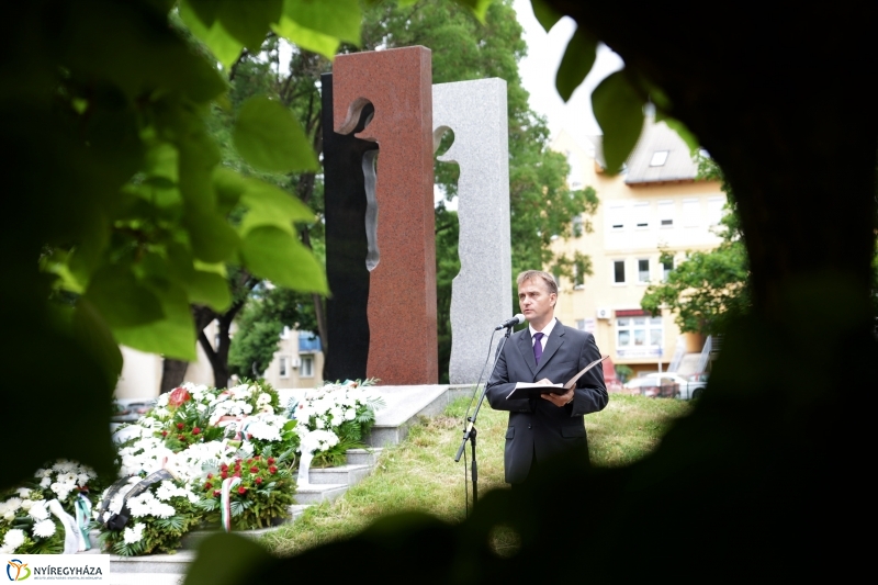 Holokauszt megemlékezés Nyíregyházán 2018 - fotó Trifonov Éva