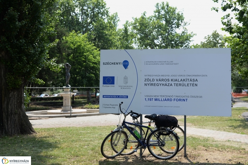 A Benczúr tér bejárása - fotó Trifonov Éva