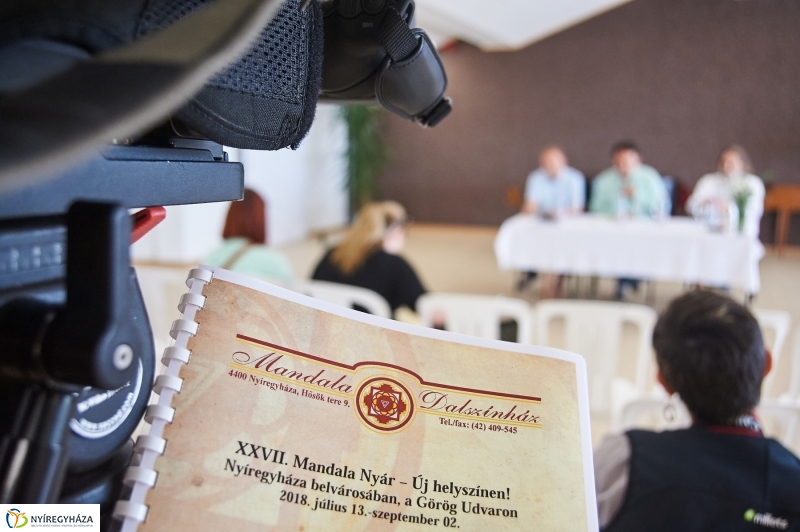 Mandala Nyár sajtótájékoztató - fotó Szarka Lajos