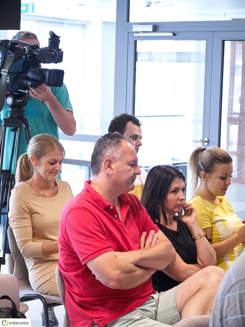 Atlétika sajtótájékoztató - fotó Szarka Lajos