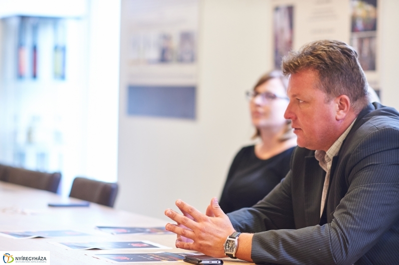 Sajtótájékoztató a múzeumfaluban - fotó Szarka Lajos