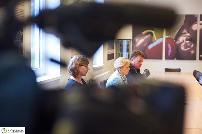 Sajtótájékoztató a múzeumfaluban - fotó Szarka Lajos