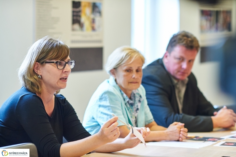 Sajtótájékoztató a múzeumfaluban - fotó Szarka Lajos