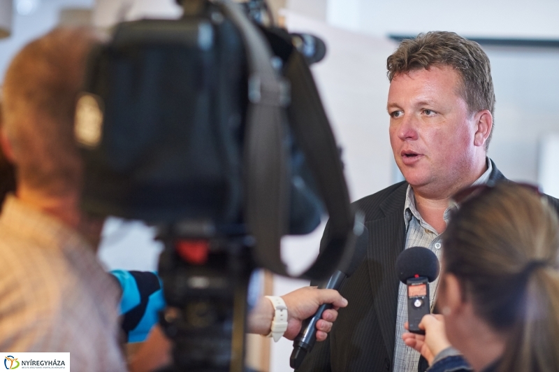 Sajtótájékoztató a múzeumfaluban - fotó Szarka Lajos