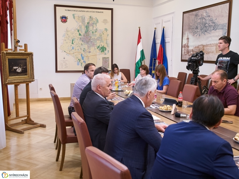 Munkácsy kiállítás sajtótájékoztató - fotó Szarka Lajos