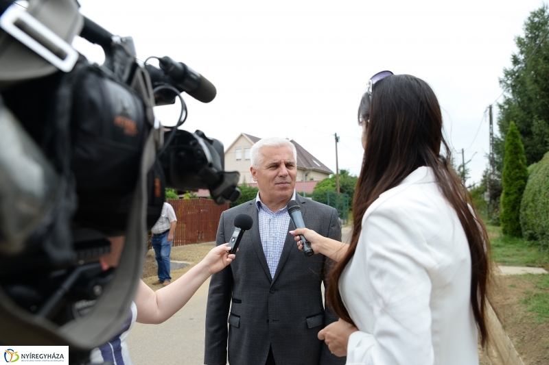 A Virágfürt utcai prrojektzáró - fotó Trifonov Éva