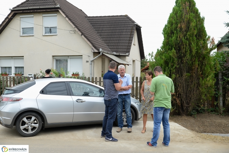 A Virágfürt utcai prrojektzáró - fotó Trifonov Éva