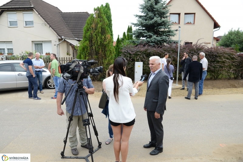 A Virágfürt utcai prrojektzáró - fotó Trifonov Éva