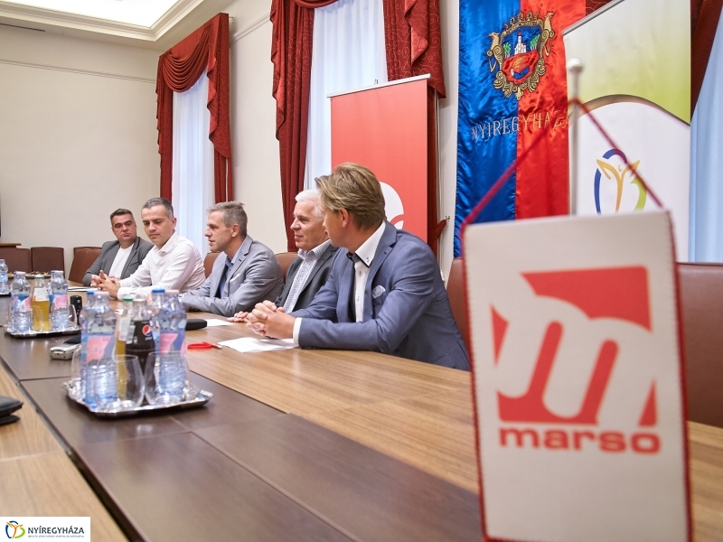 Marso Tenisz Centrum sajtótájékoztató - fotó Szarka Lajos