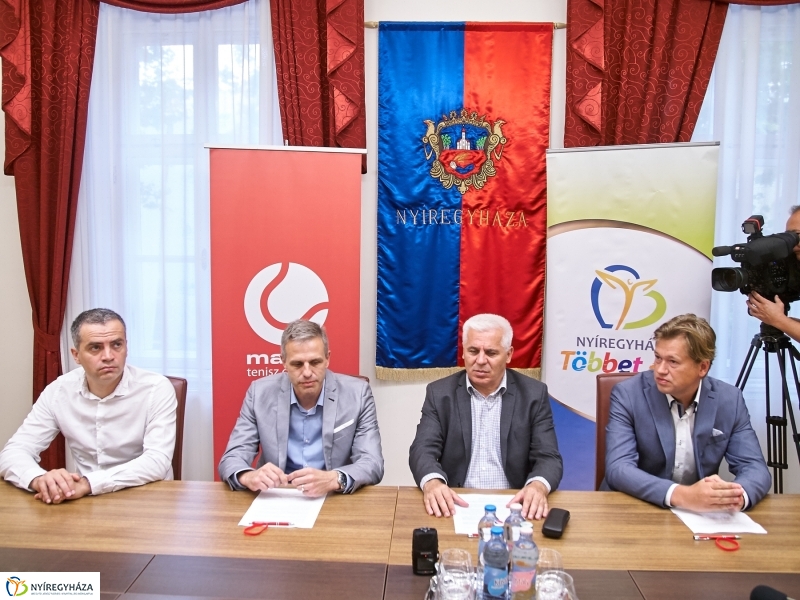 Marso Tenisz Centrum sajtótájékoztató - fotó Szarka Lajos