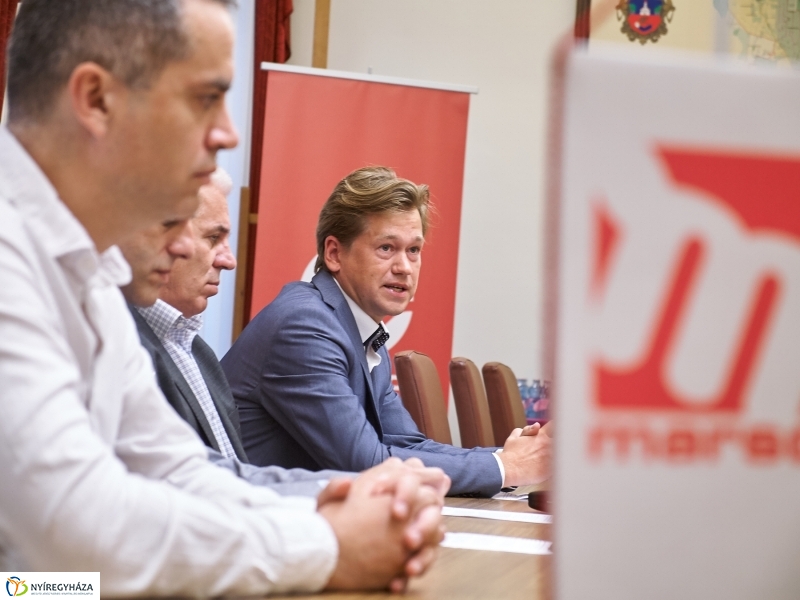 Marso Tenisz Centrum sajtótájékoztató - fotó Szarka Lajos