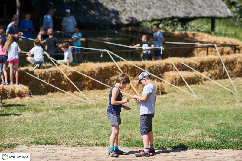 Nyári tábor a Sóstói Múzeumfaluban - fotó Szarka Lajos