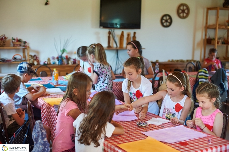 Nyári tábor a Sóstói Múzeumfaluban - fotó Szarka Lajos
