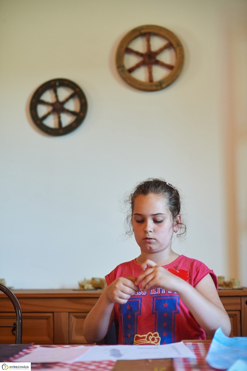 Nyári tábor a Sóstói Múzeumfaluban - fotó Szarka Lajos