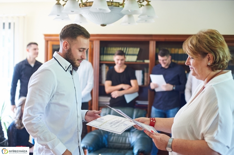 Elismerések az egyetemen - fotó Szarka Lajos