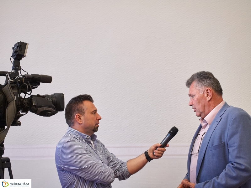 Sajtótájékoztató a kórházban - fotó Szarka Lajos