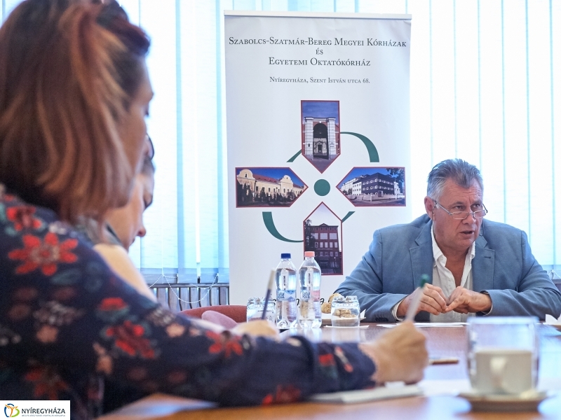 Sajtótájékoztató a kórházban 20180704 - fotó Szarka Lajos