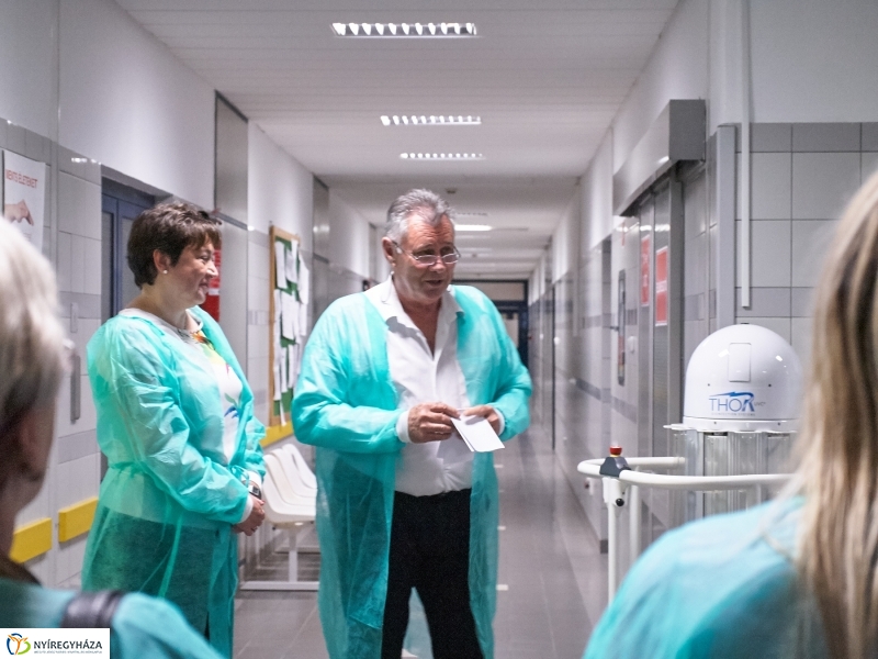 Új sterilizáló a kórházban - fotó Szarka Lajos