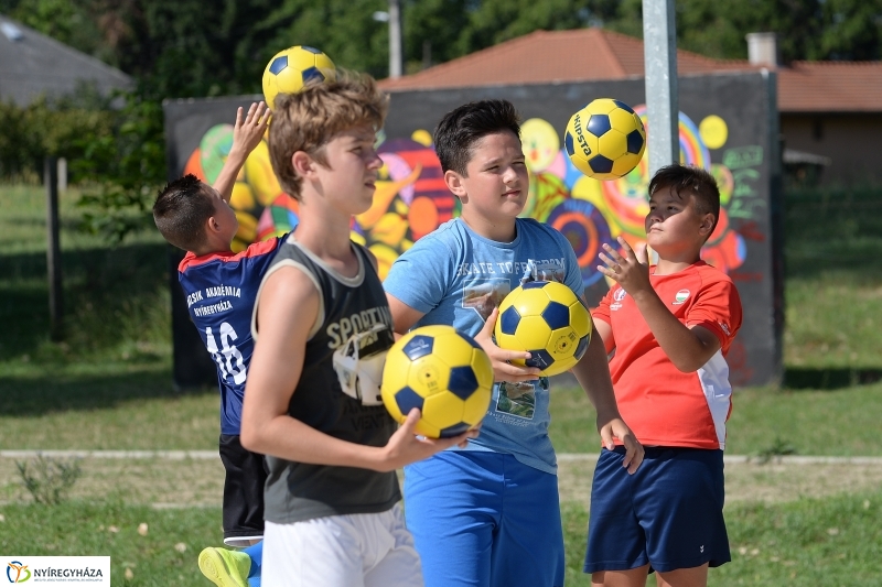 Focitábor Nyírszőlősön - fotó Trifonov Éva