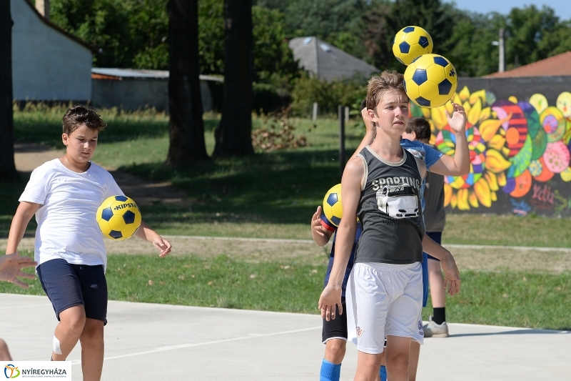Focitábor Nyírszőlősön - fotó Trifonov Éva